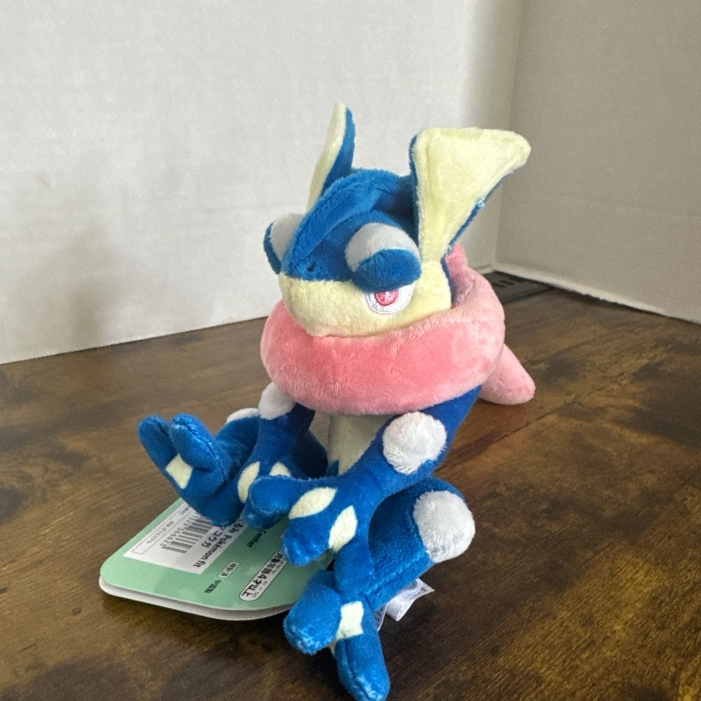 Pokemon Center Original Greninja Sitting Cuties Plush - 5 ¼ “ Pokemon Fit Japan